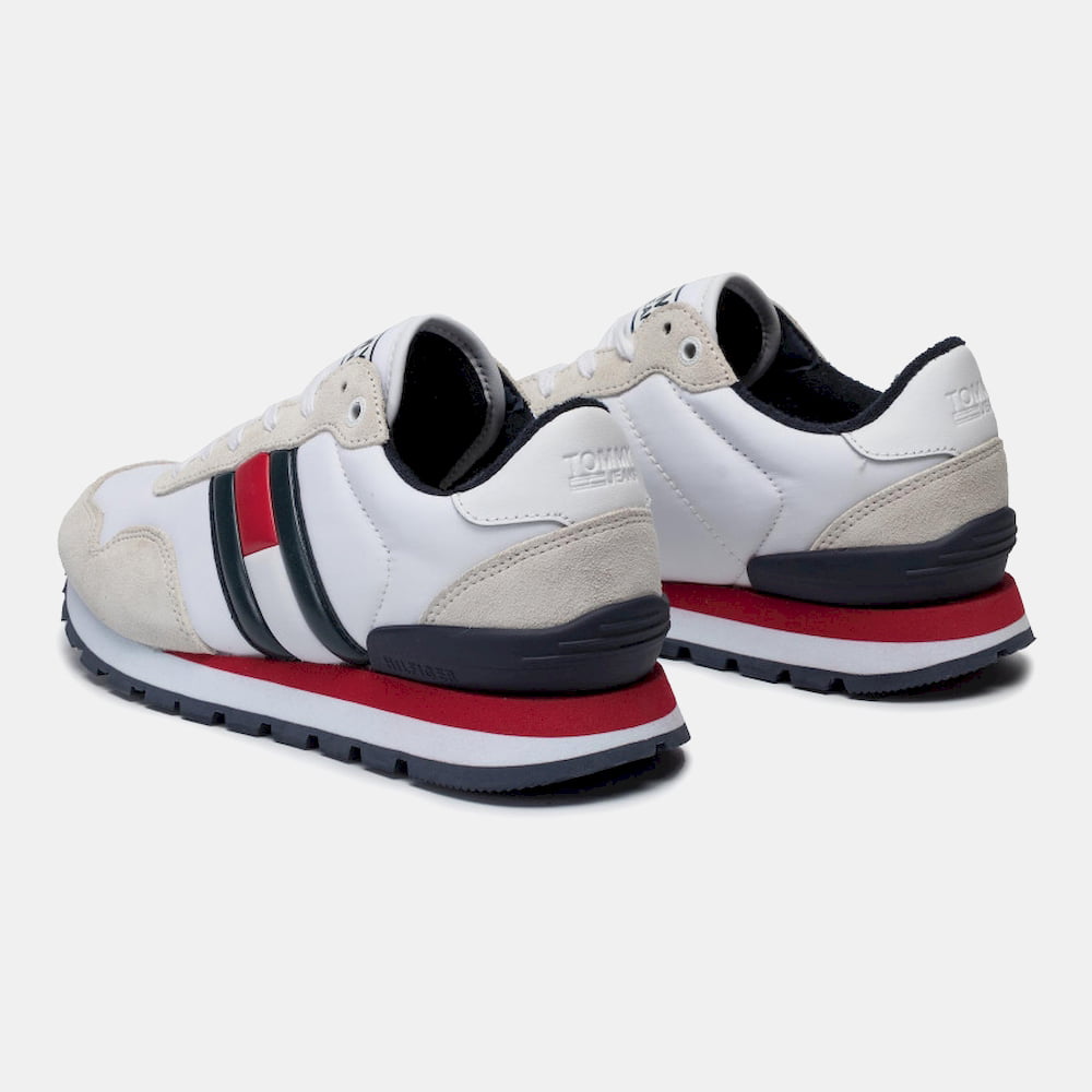 Tommy Hilfiger Sapatilhas Sneakers Shoes Em0em00338 White Branco Shot6