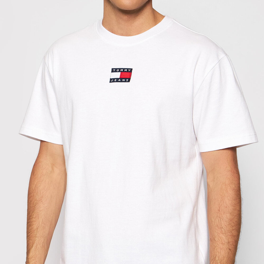 Tommy Hilfiger T Shirt Dm0dm10925 White Branco Shot9