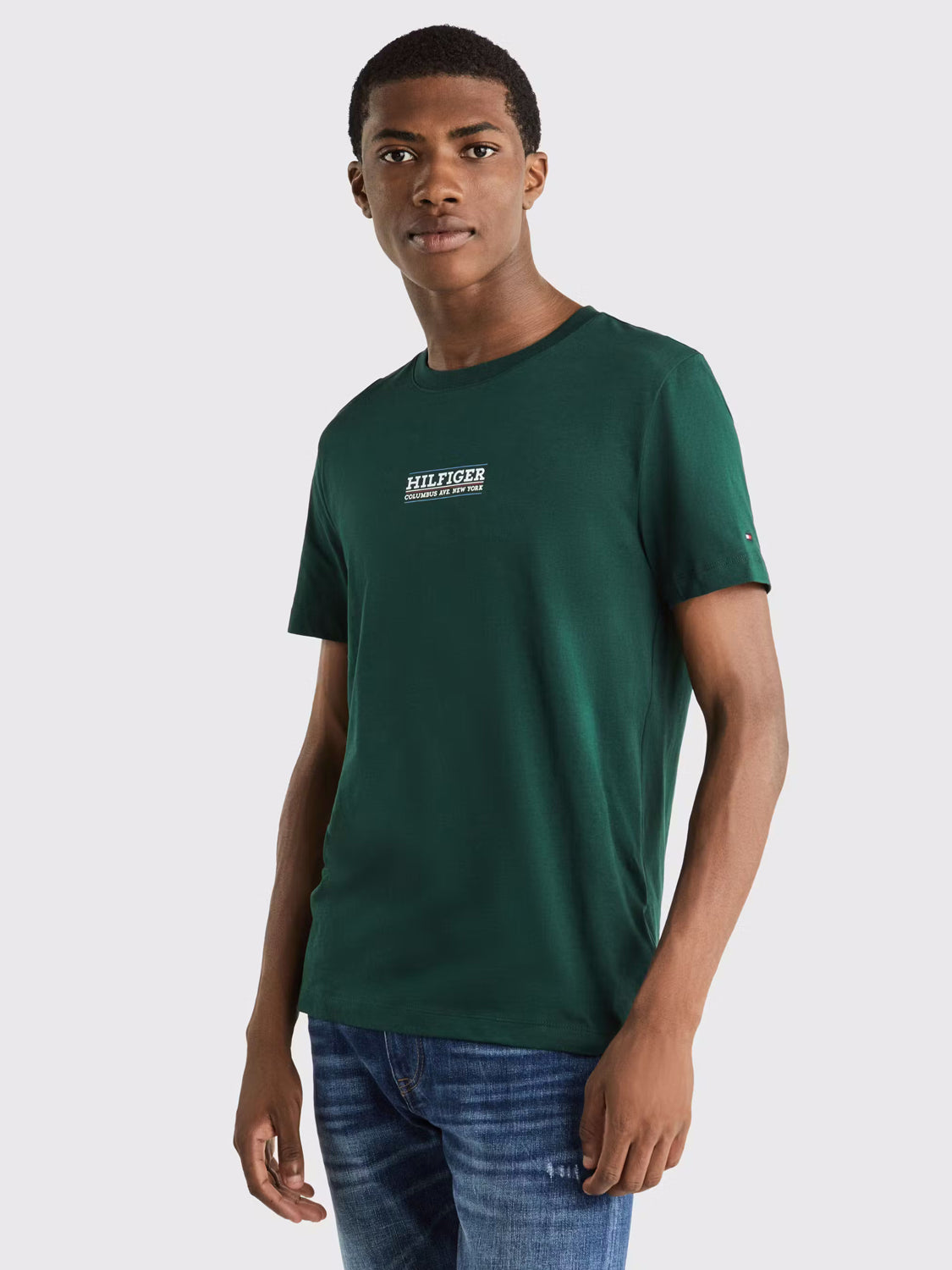 Tommy Hilfiger T Shirt Mw0mw34387 Green Verde_shot1