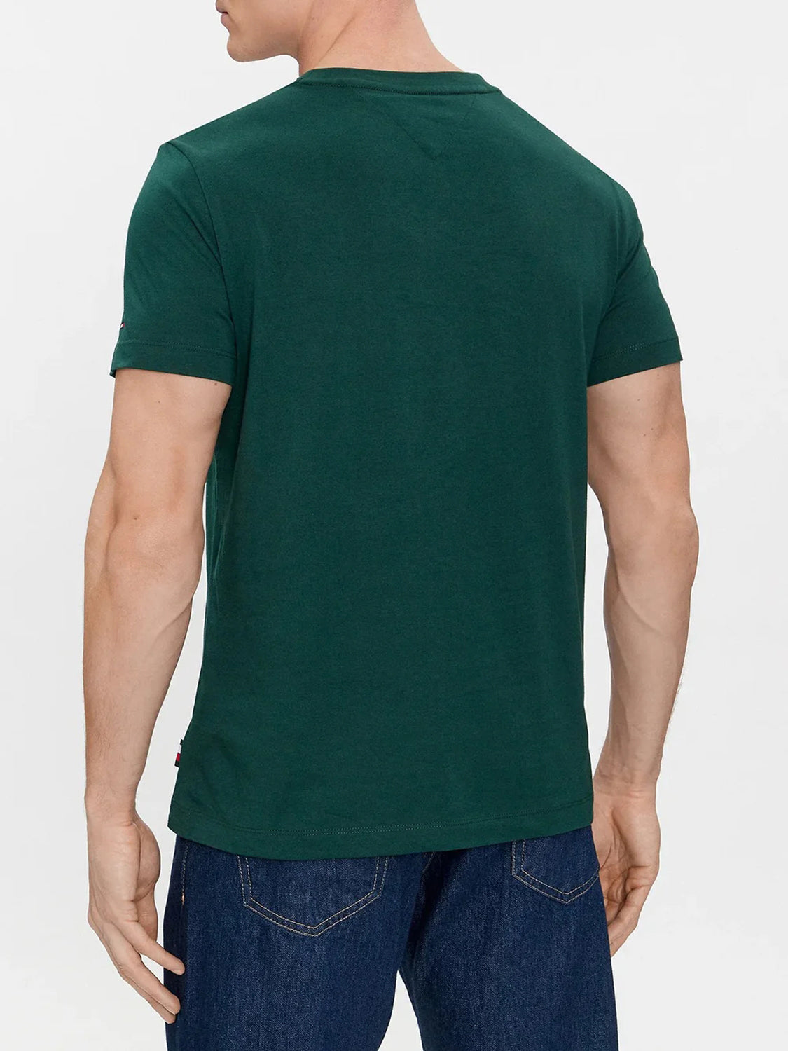 Tommy Hilfiger T Shirt Mw0mw34387 Green Verde_shot2