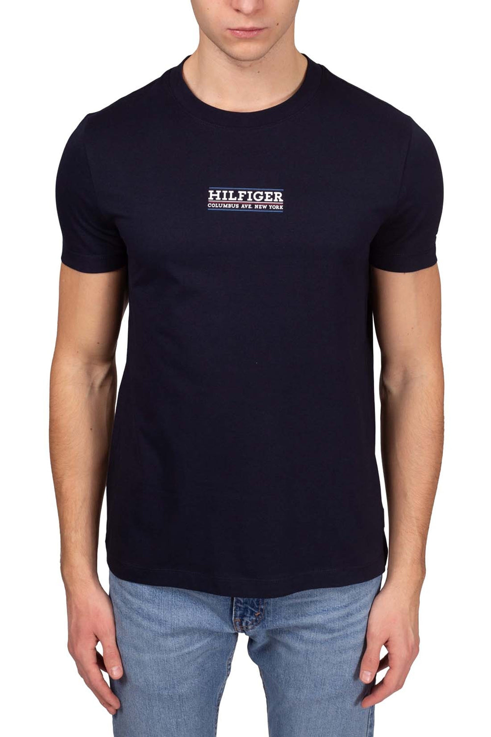 Tommy Hilfiger T Shirt Mw0mw34387 Navy Navy_shot1