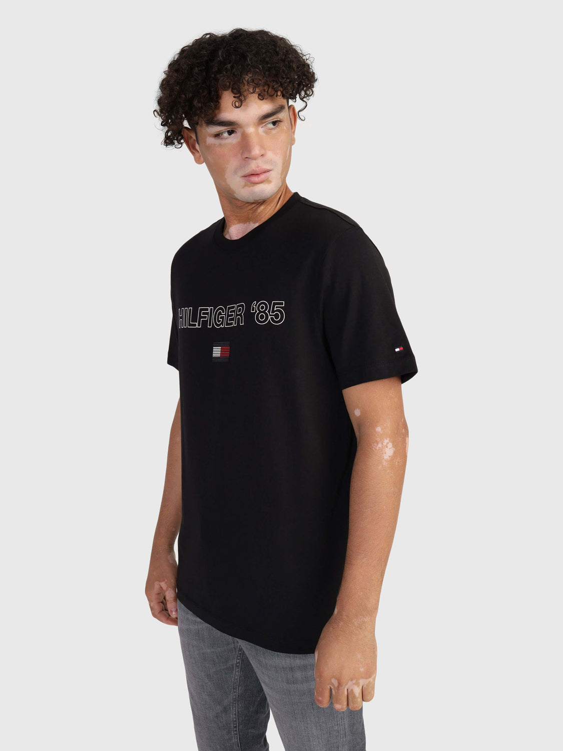 Tommy Hilfiger T Shirt Mw0mw34427 Black Preto_shot6