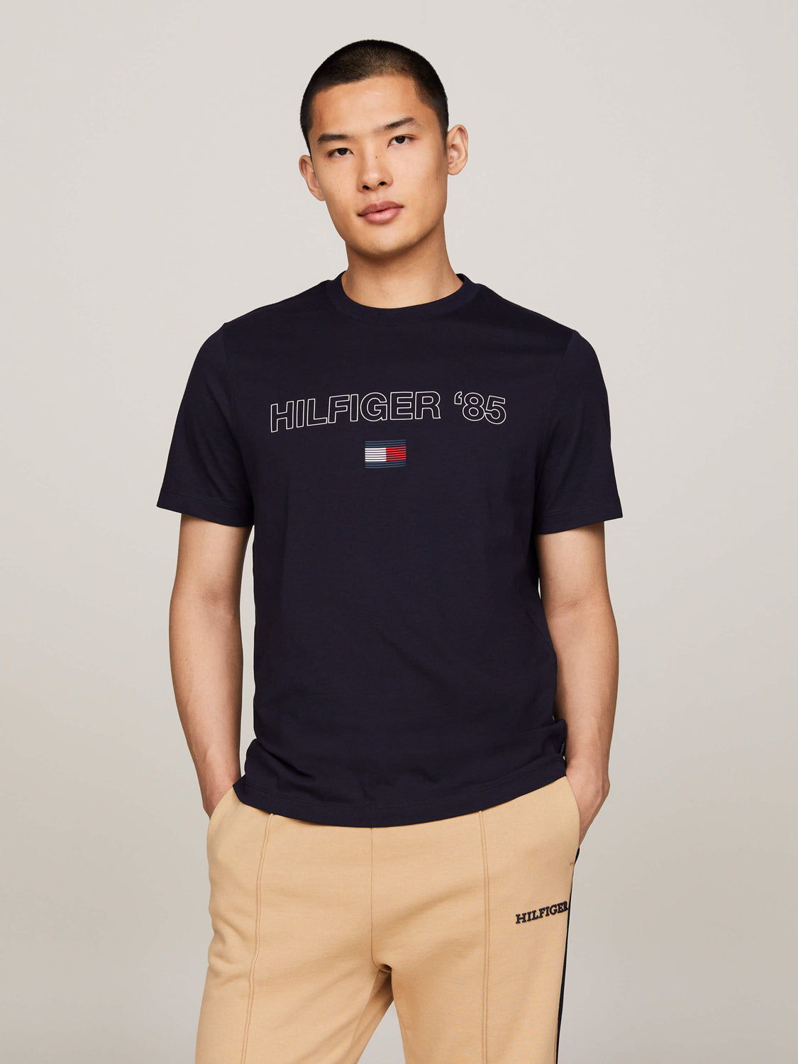 Tommy Hilfiger T Shirt Mw0mw34427 Navy Navy_shot3