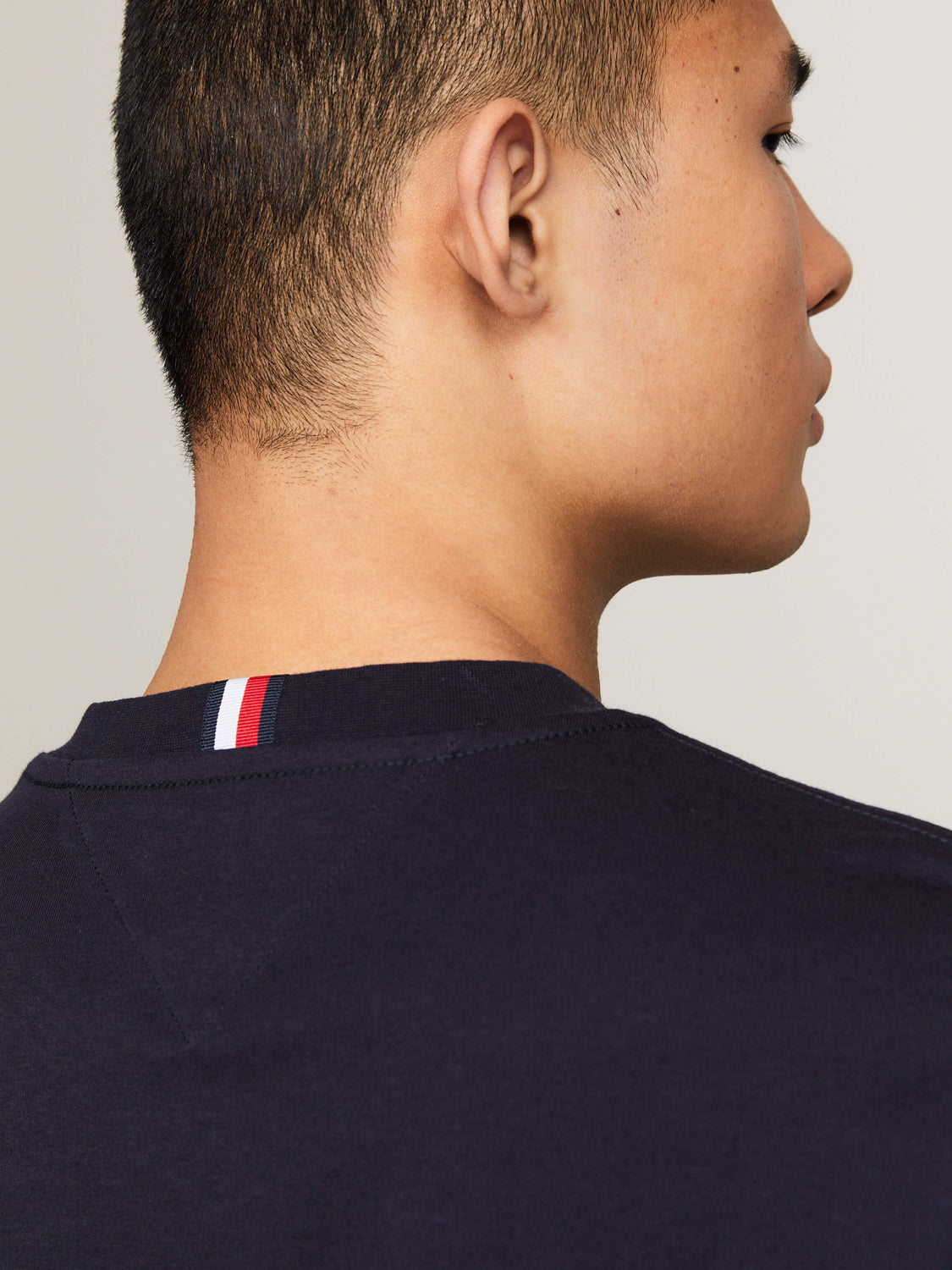 Tommy Hilfiger T Shirt Mw0mw34427 Navy Navy_shot4