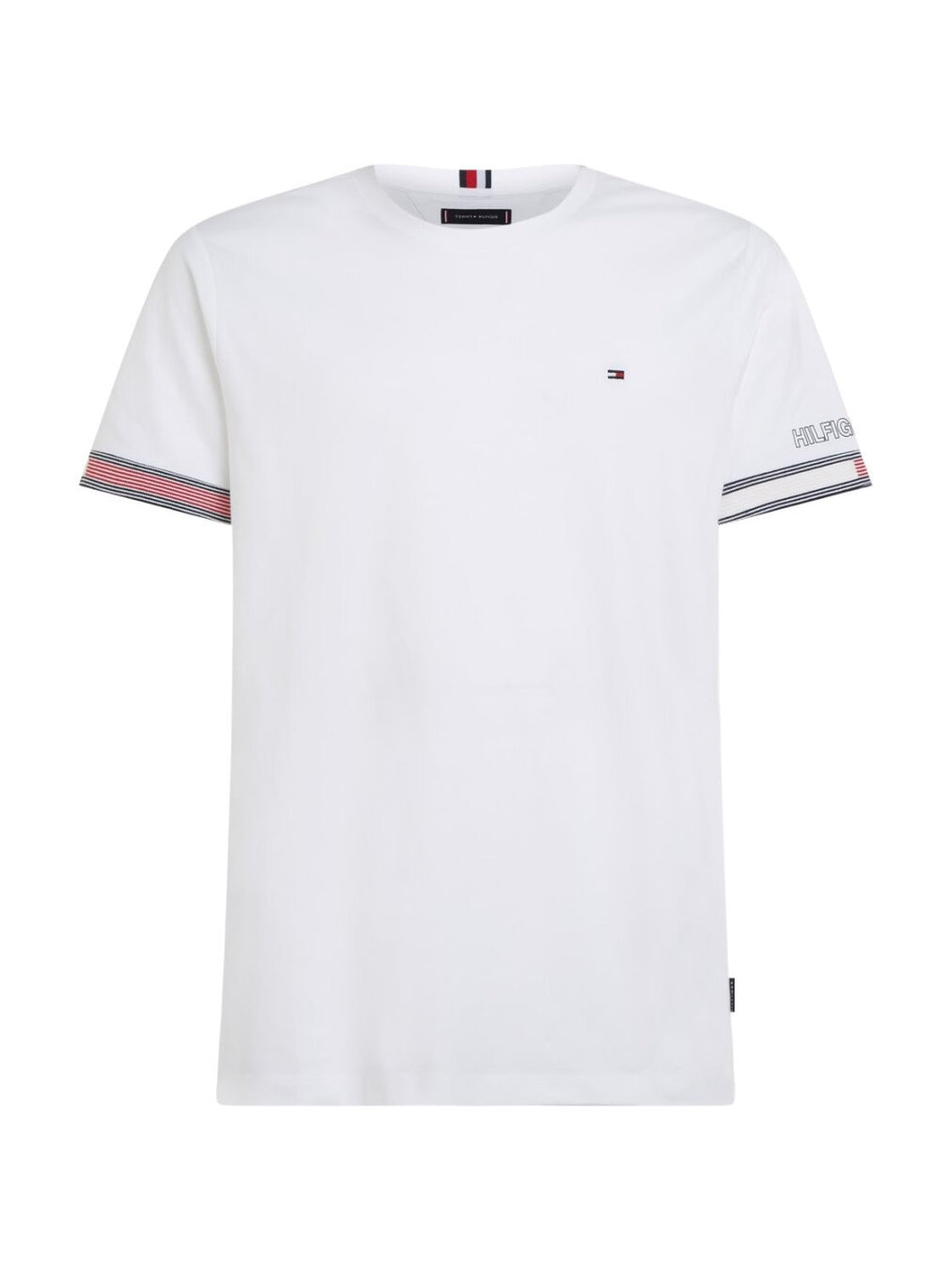 Tommy Hilfiger T Shirt Mw0mw34430 White Branco_shot1