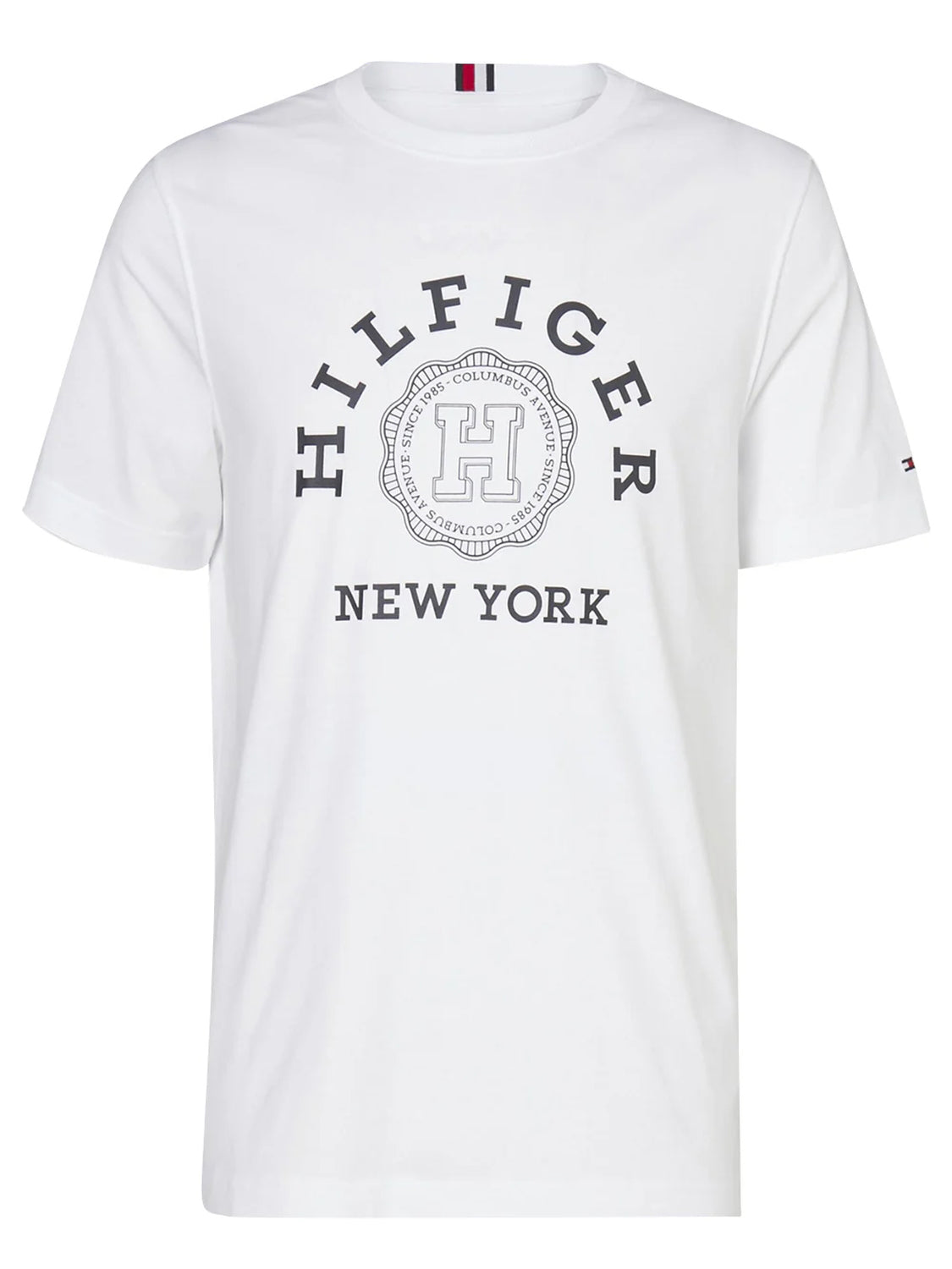 Tommy Hilfiger T Shirt Mw0mw34437 White Branco_shot3