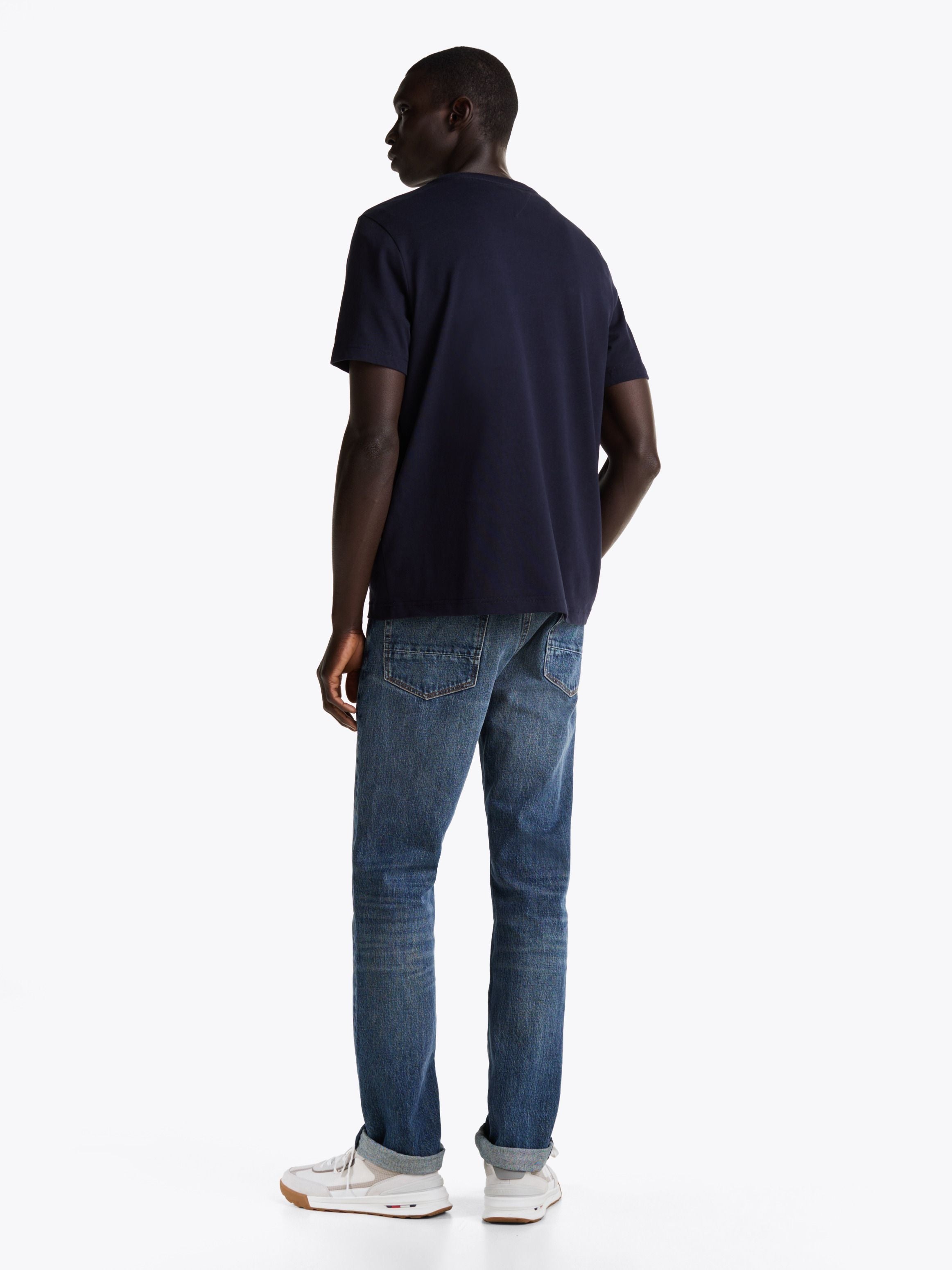 Tommy Hilfiger T Shirt Mw0mw37439 Navy Navy_shot1