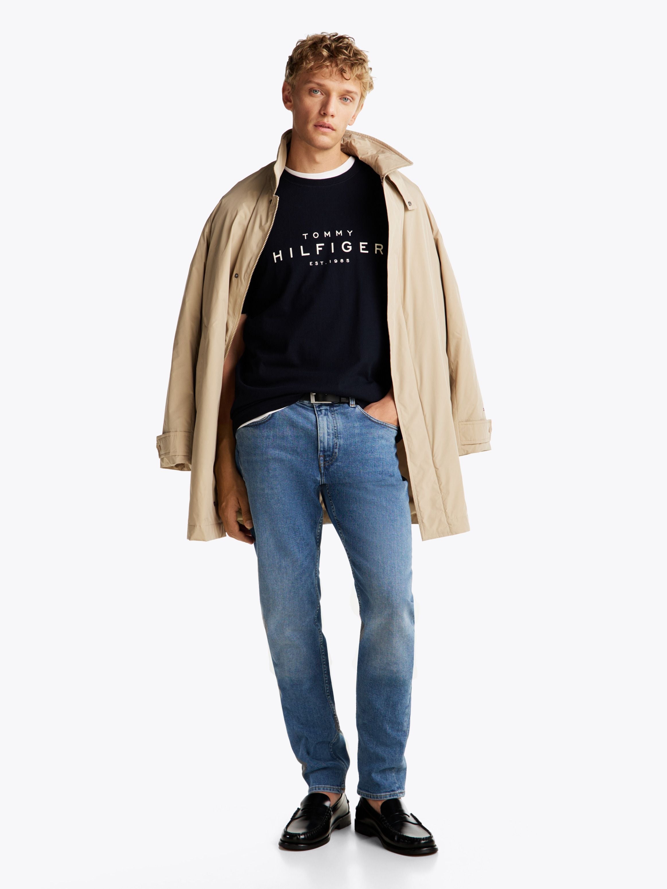 Tommy Hilfiger T Shirt Mw0mw37448 Navy Navy_shot4