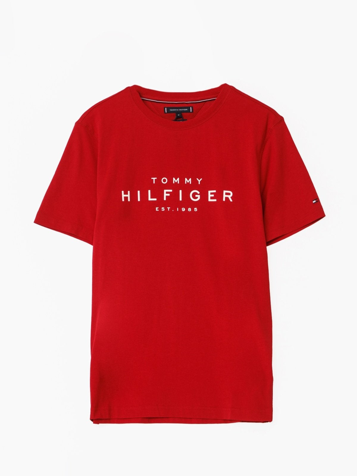 Tommy Hilfiger T Shirt Mw0mw37448 Red Vermelho_shot1