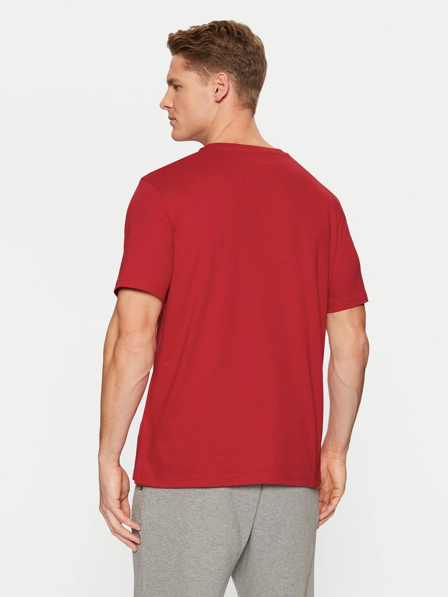 Tommy Hilfiger T Shirt Mw0mw38980 Red Vermelho_shot2