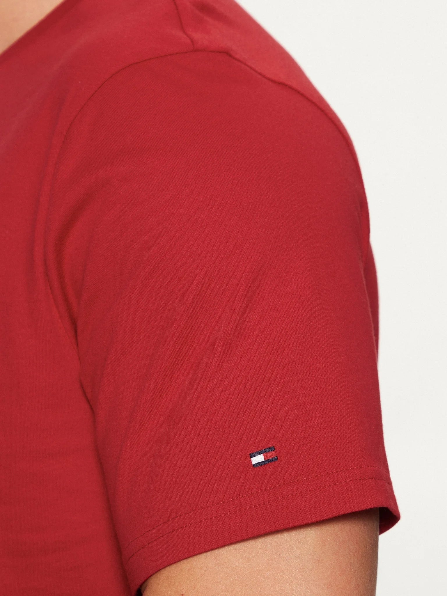 Tommy Hilfiger T Shirt Mw0mw38980 Red Vermelho_shot3