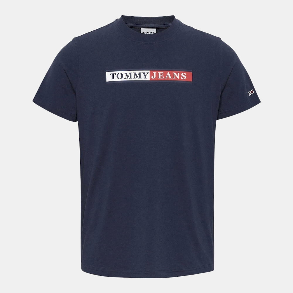 Tommy Jeans T Shirt Dm0dm14979 Navy Navy Shot1