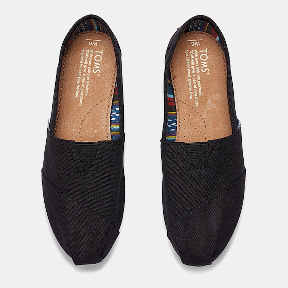 Toms Slip On Slippers 10002472 Blk Black Preto Preto Shot2