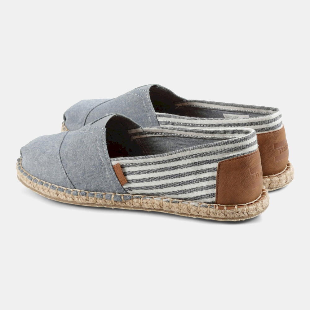 Toms Slip On Slippers 10008349 Chambray Chambray Shot7