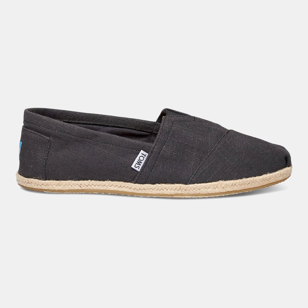 Toms Slip On Slippers 10008356 Black Preto Shot4
