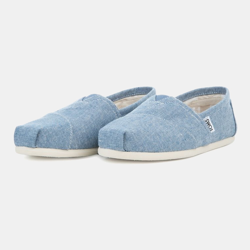 Toms Slip On Slippers 10009752 Chambray Chambray Shot6