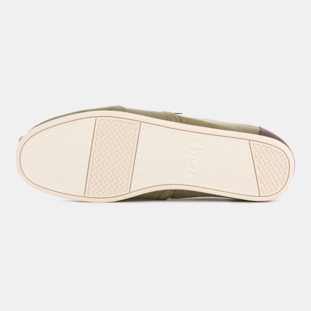 Toms Slip On Slippers 10009900 Olive Olive Shot12