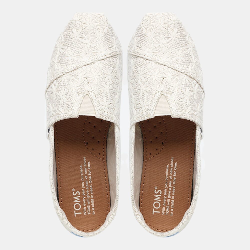 Toms Slip On Slippers 10011459 Natural Natural Shot8