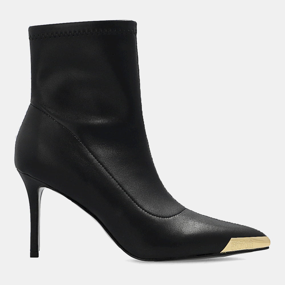 Versace Botas Boots 73va3s51 Blk Gold Preto Ouro Shot2