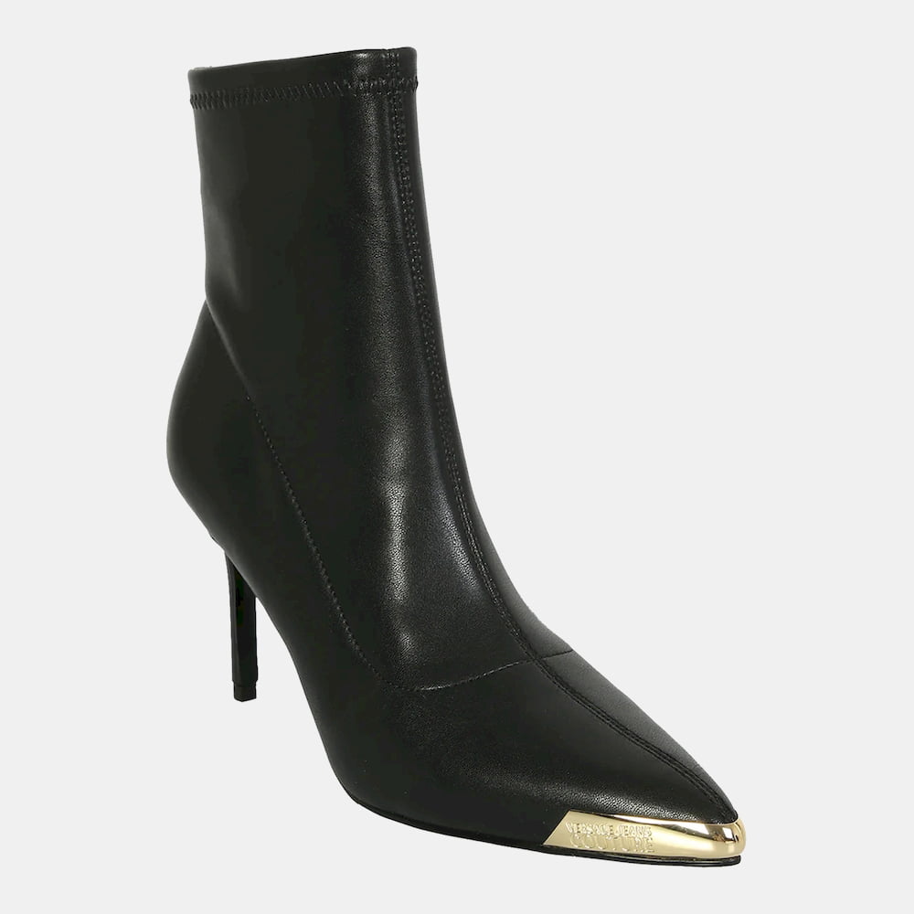 Versace Botas Boots 73va3s51 Blk Gold Preto Ouro Shot8