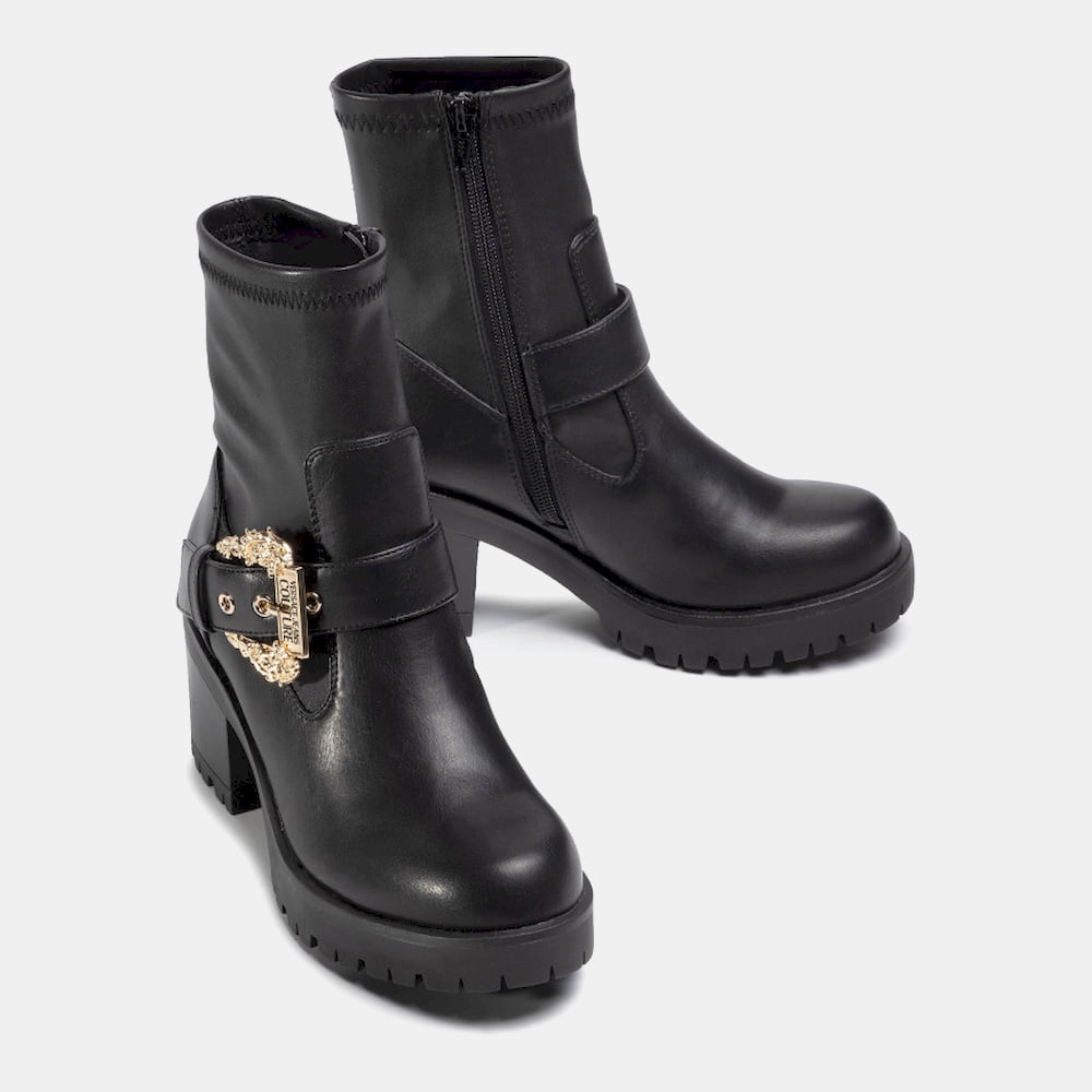 Versace Botas Boots E0vzas92 Black Preto Shot10