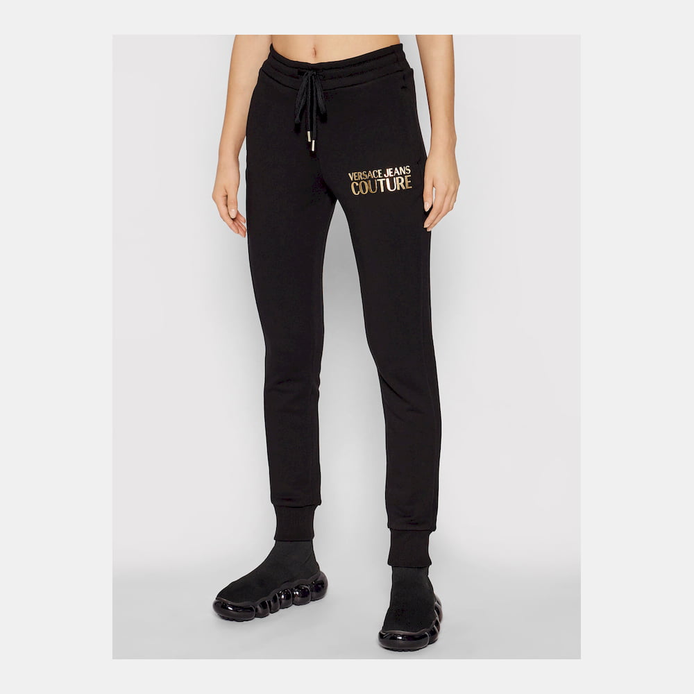 Versace Calças Trousers 71haat04 Black Preto Shot8