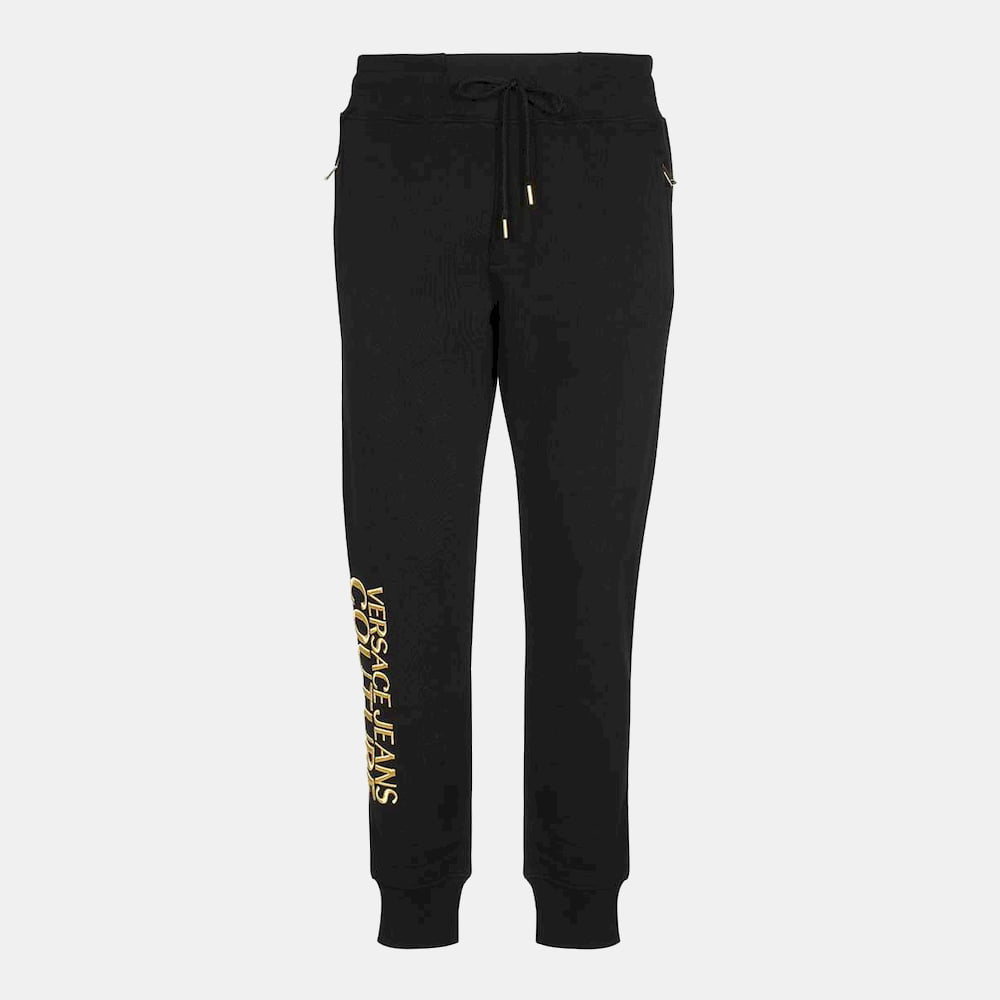 Versace Calcas Trousers 71gaat01 Black Preto Shot4