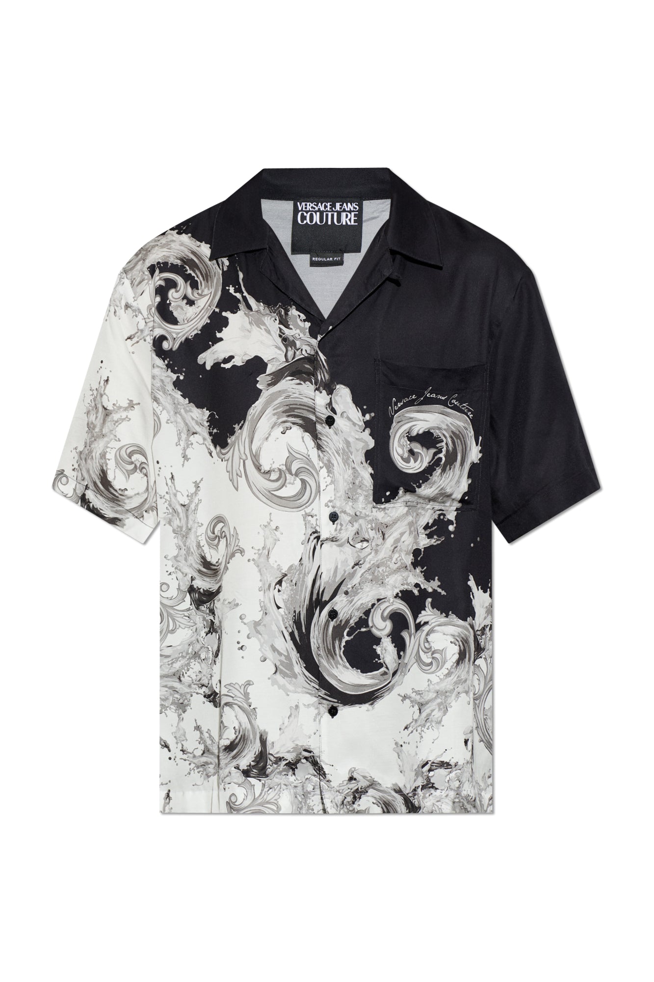 Versace Camisa Shirt 80gal2bb Black Preto_shot1