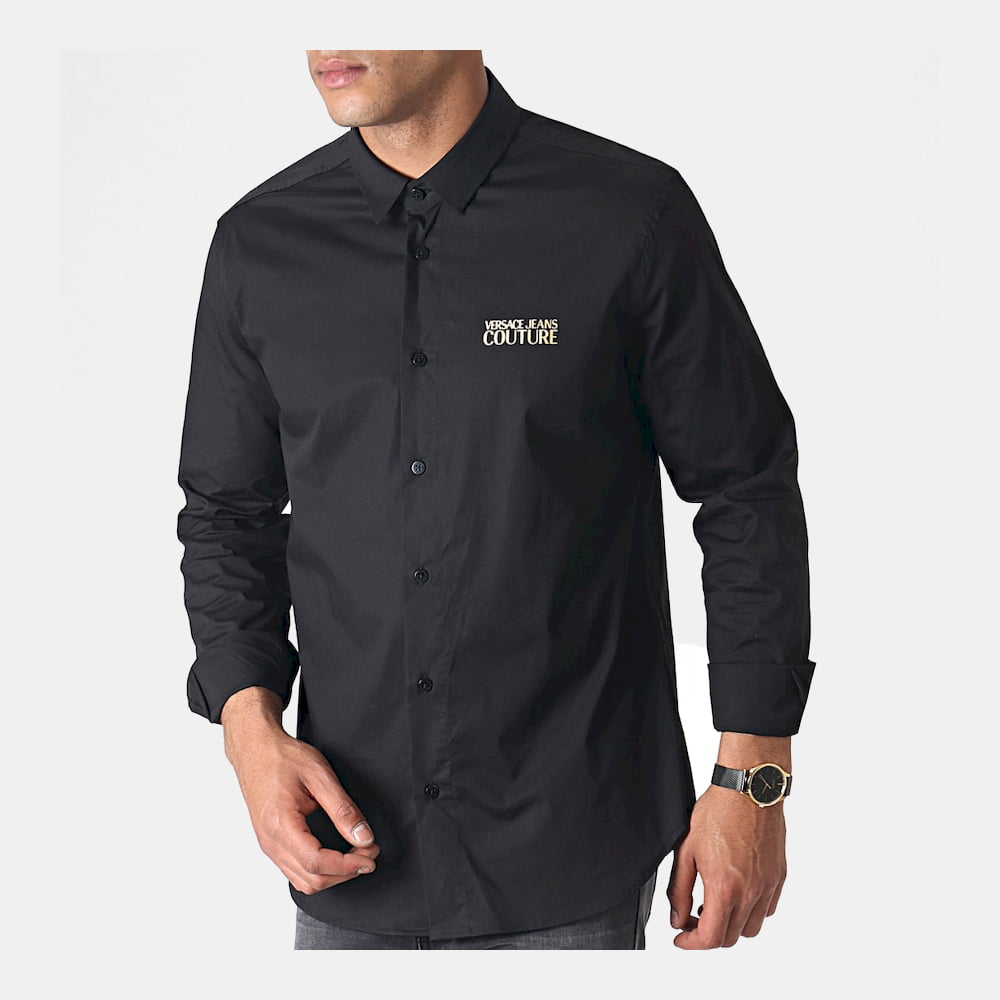 Versace Camisa Shirt B1gua6s0 Black Preto Shot10