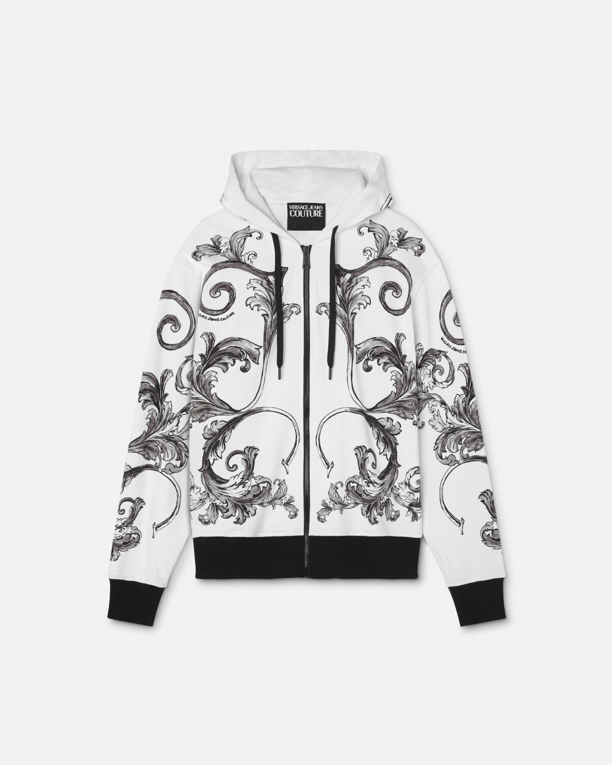 Versace Camisola Hoodie 78gai3zb White Branco_shot1