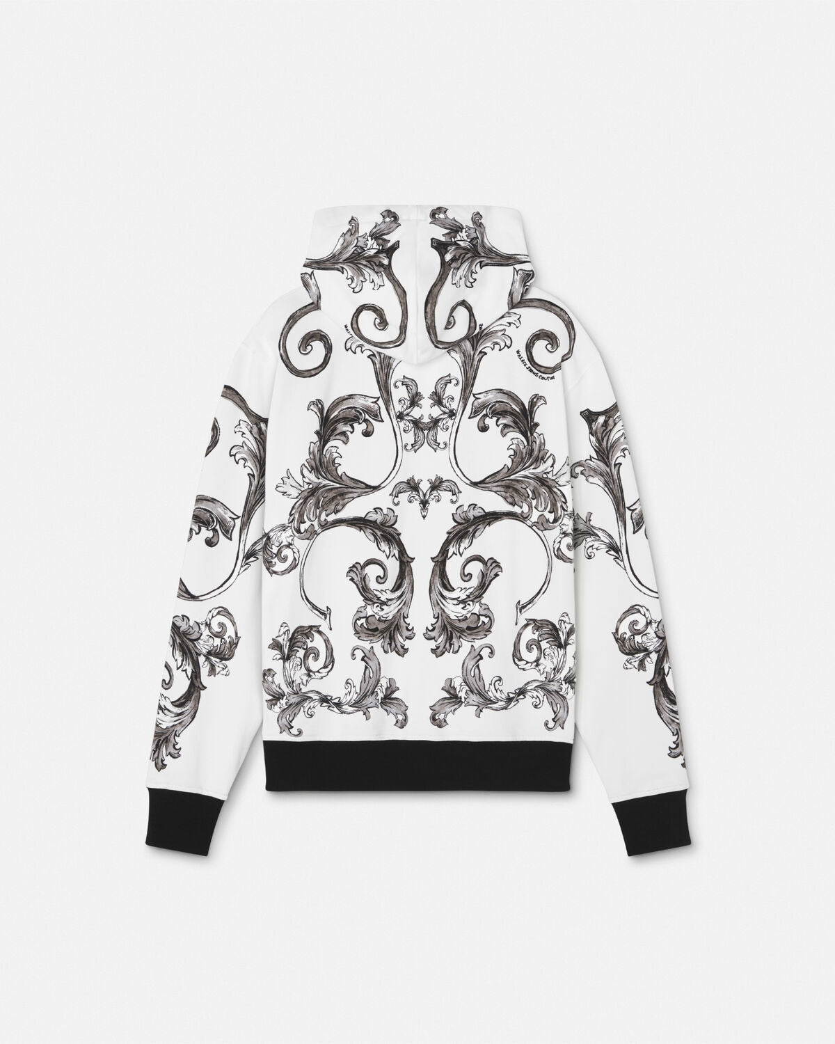 Versace Camisola Hoodie 78gai3zb White Branco_shot3