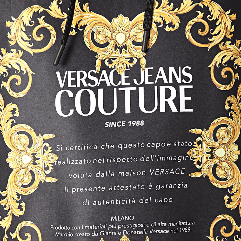 Versace Camisola Hoodie B7gwa7ty Blk Yellow Preto Amarelo Shot5