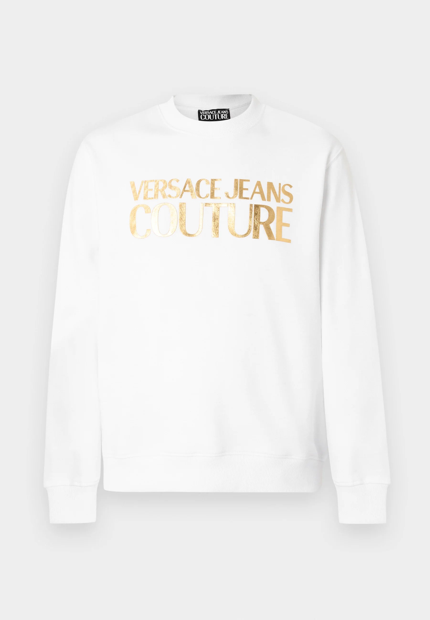 Versace Camisola Sweat 77gait05 Whi Gold Branco Dourado_shot2