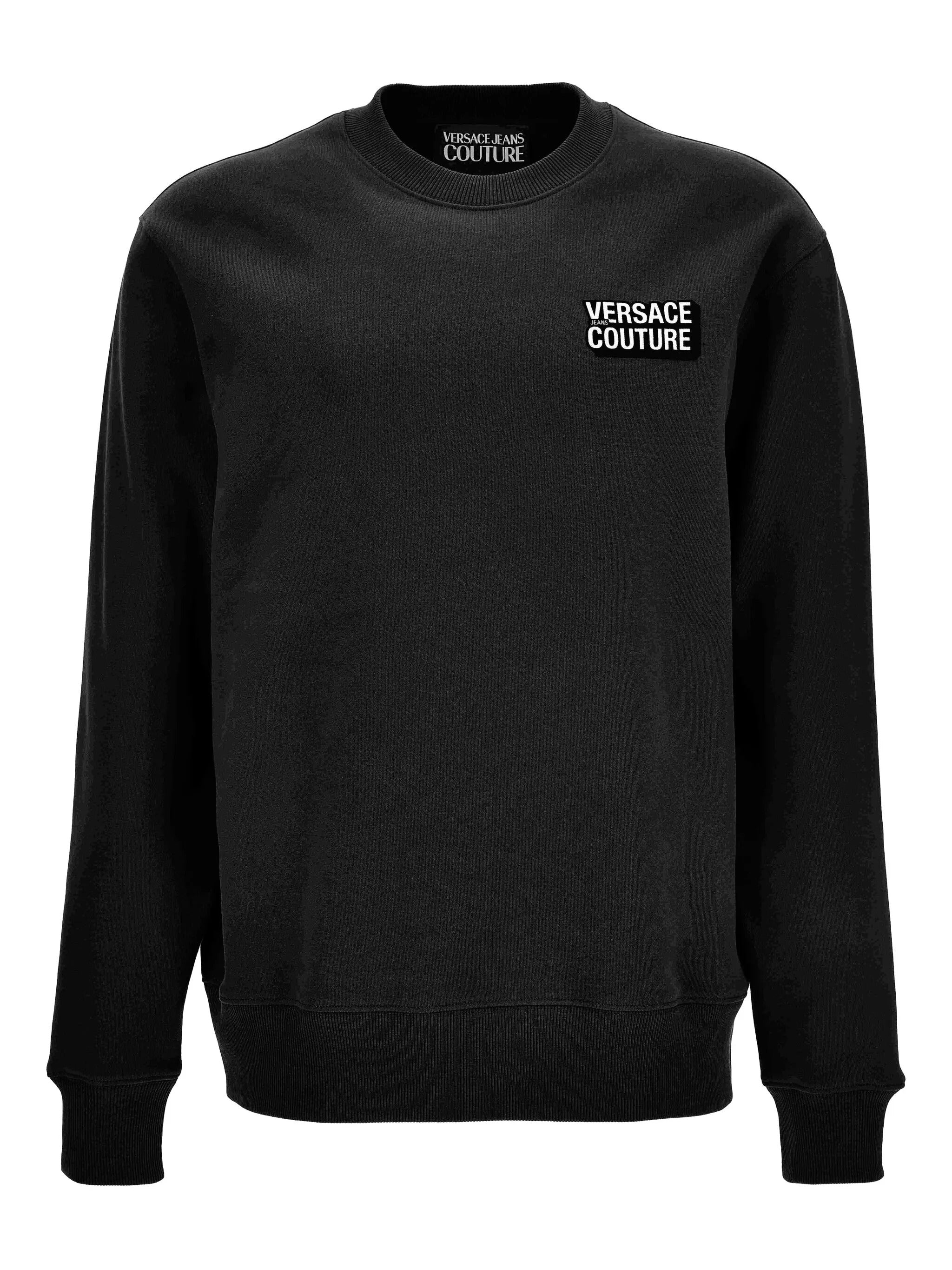 Versace Camisola Sweat 79gaip02 Black Preto_shot3