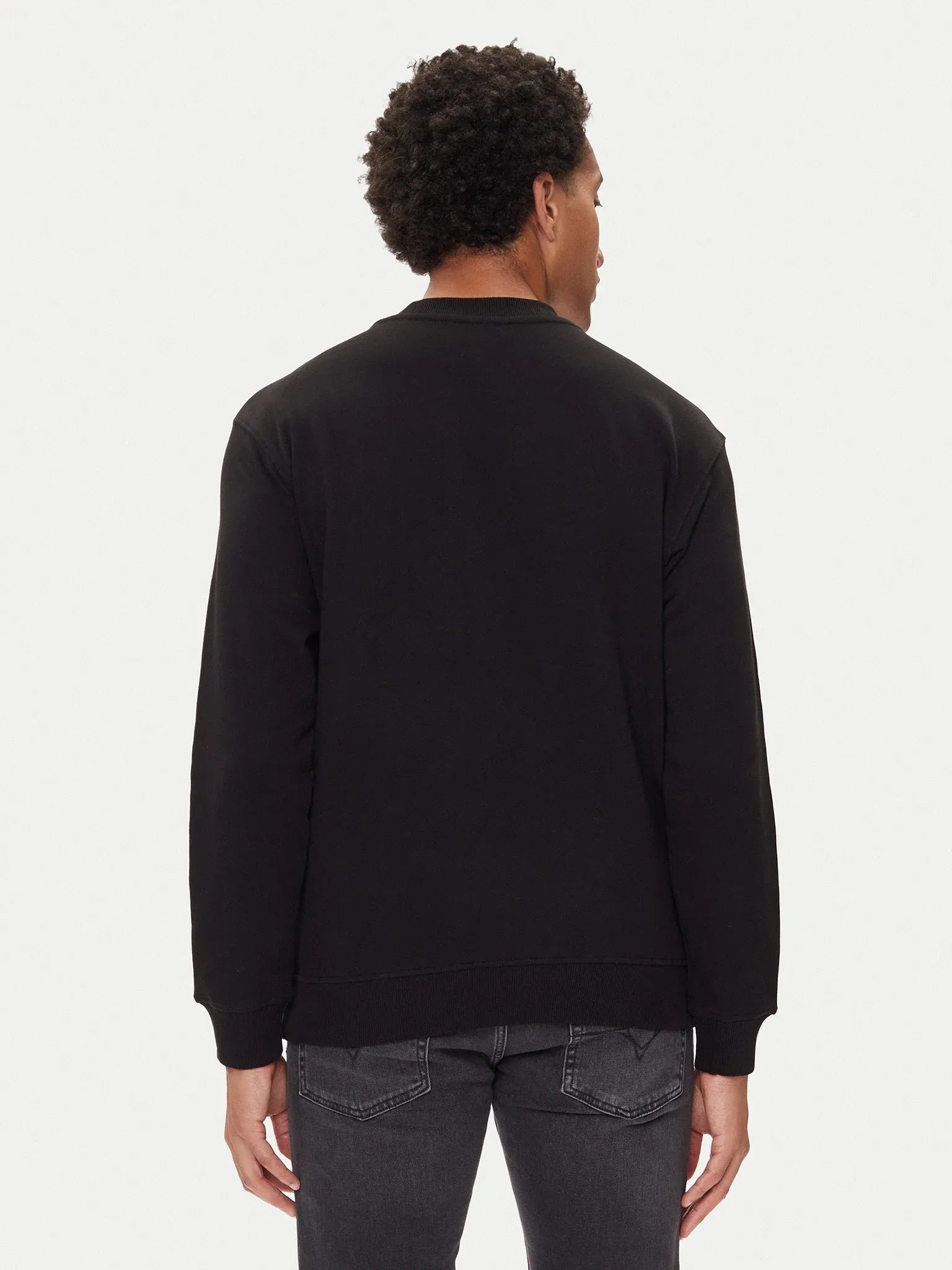 Versace Camisola Sweat 79gait02 Black Preto_shot3