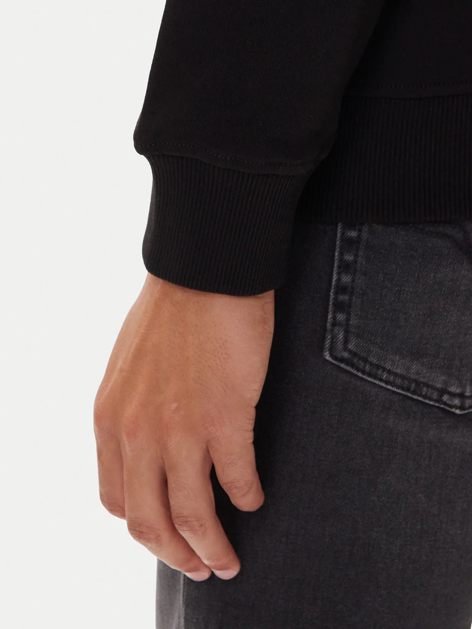 Versace Camisola Sweat 79gait02 Black Preto_shot5