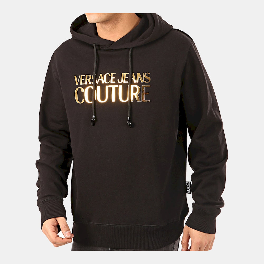 Versace Camisola Sweat B7gva7ec Blk Gold Preto Ouro Shot4