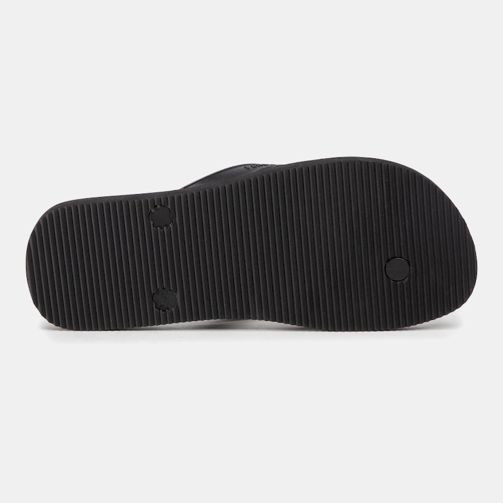 Versace Chinelos Slippers E0yvbsq8 Blk Yellow Preto Amarelo Shot8