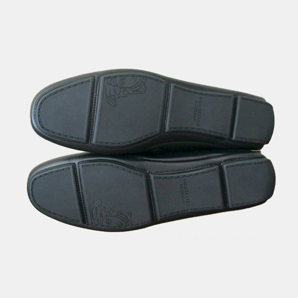 Versace Mocassins Loafer V900670 Black Preto Shot10
