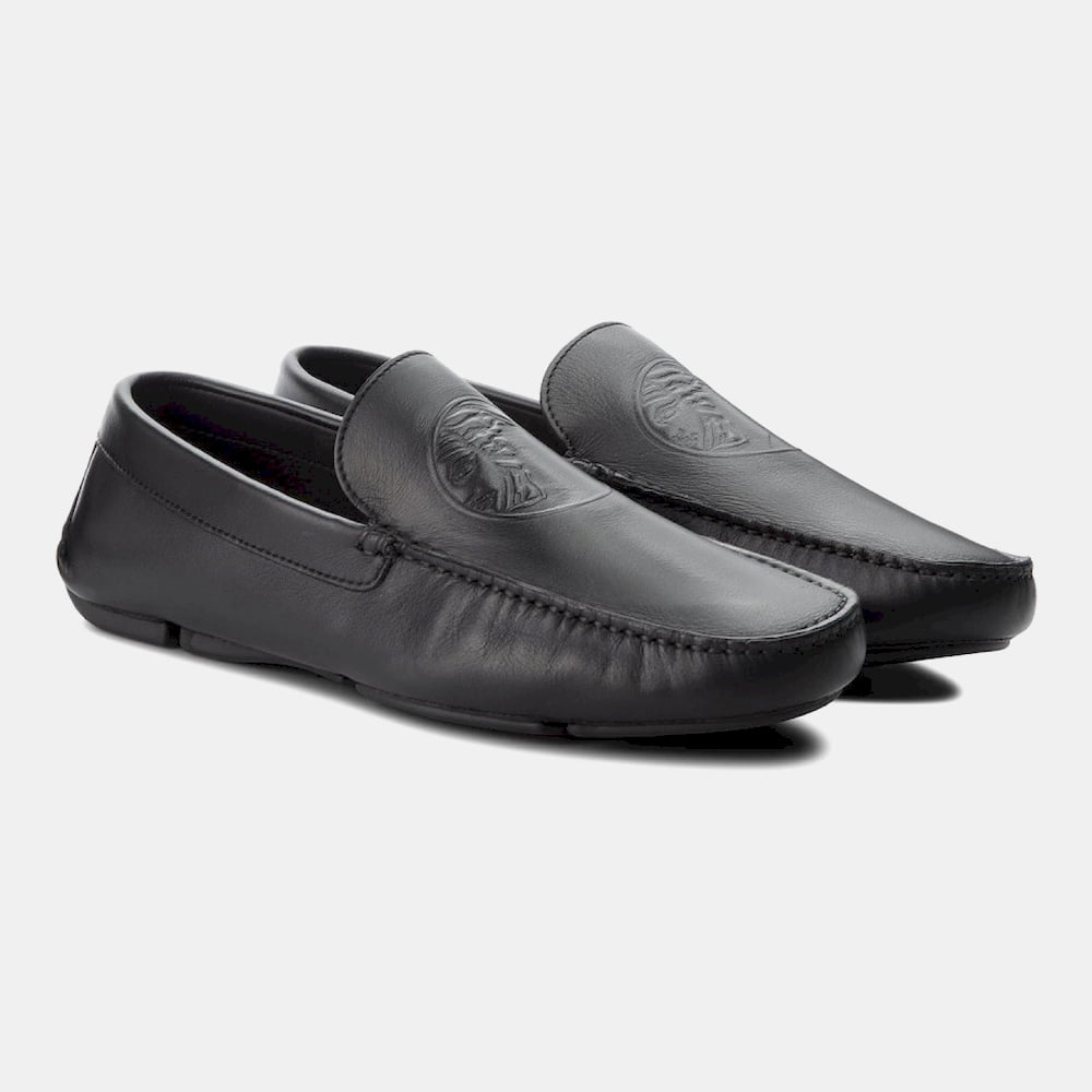 Versace Mocassins Loafer V900710 Black Preto Shot4