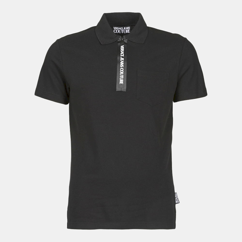Versace Polo B3gza79t Black Preto Shot2