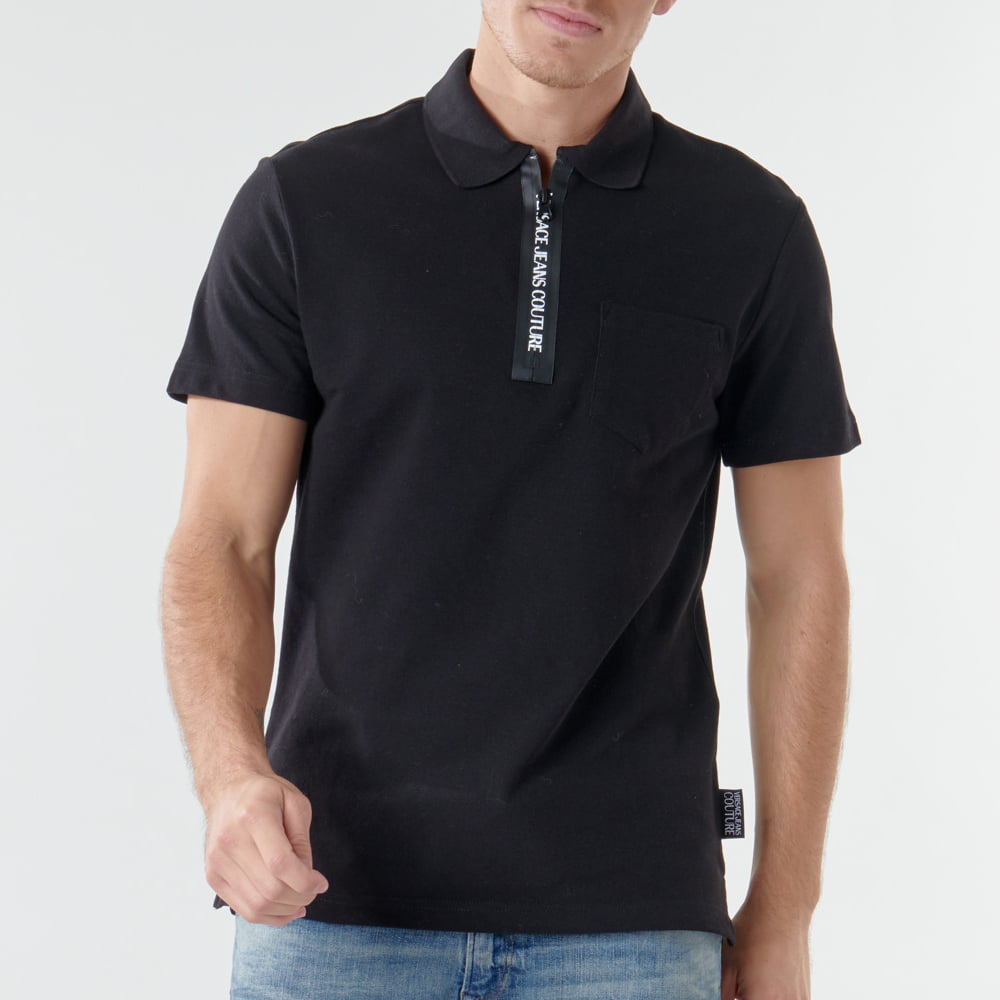 Versace Polo B3gza79t Black Preto Shot3