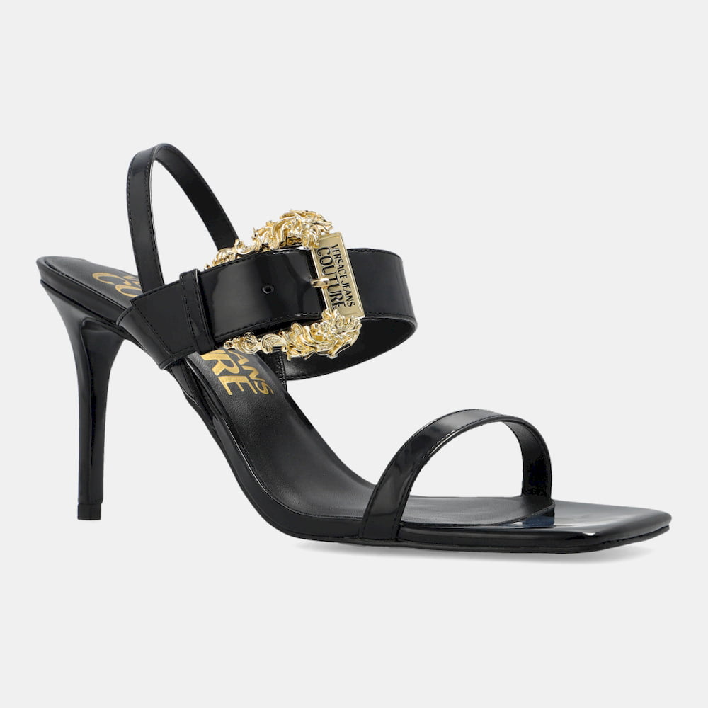 Versace Sandalias Sandals 73va3s71 Black Preto Shot10