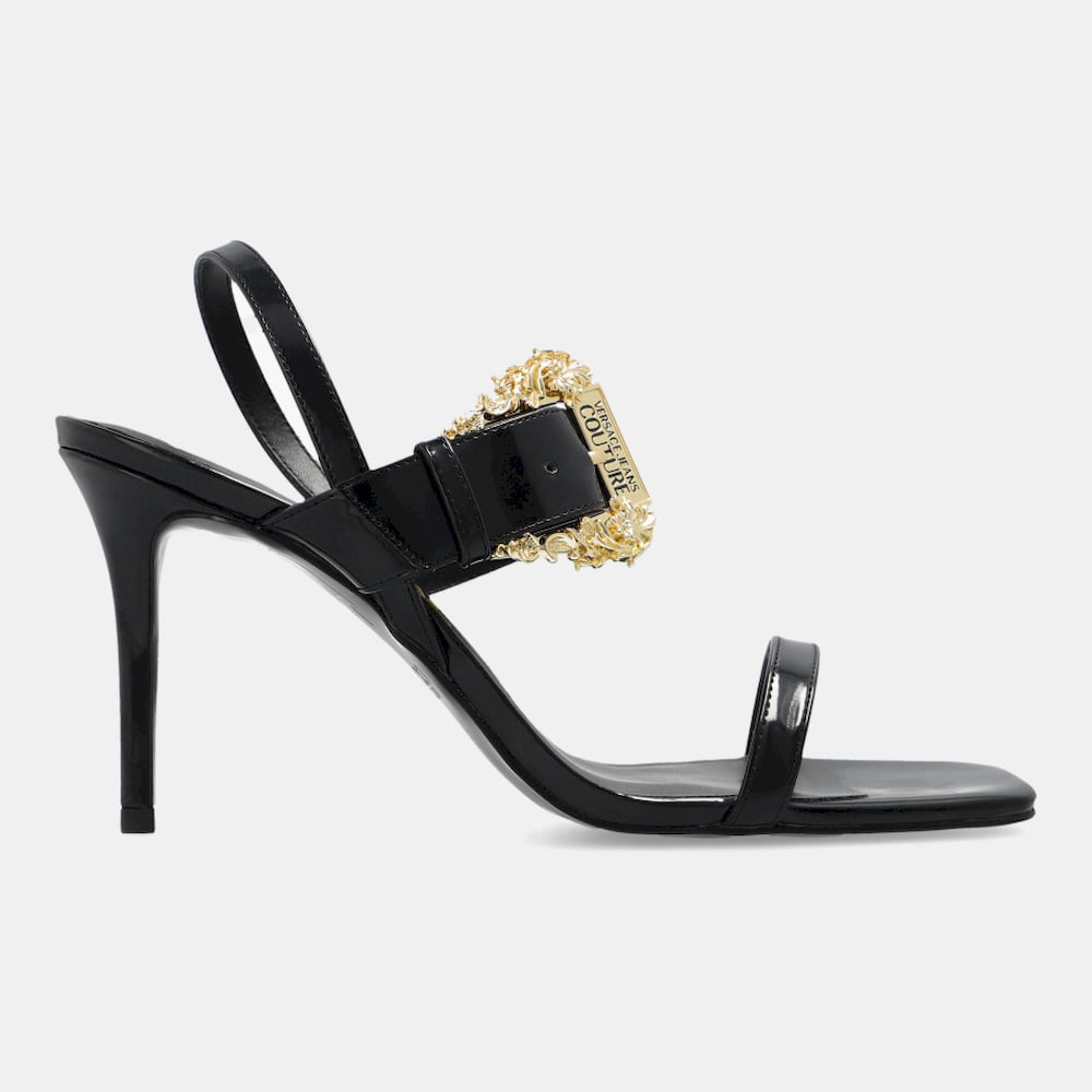 Versace Sandalias Sandals 73va3s71 Black Preto Shot4