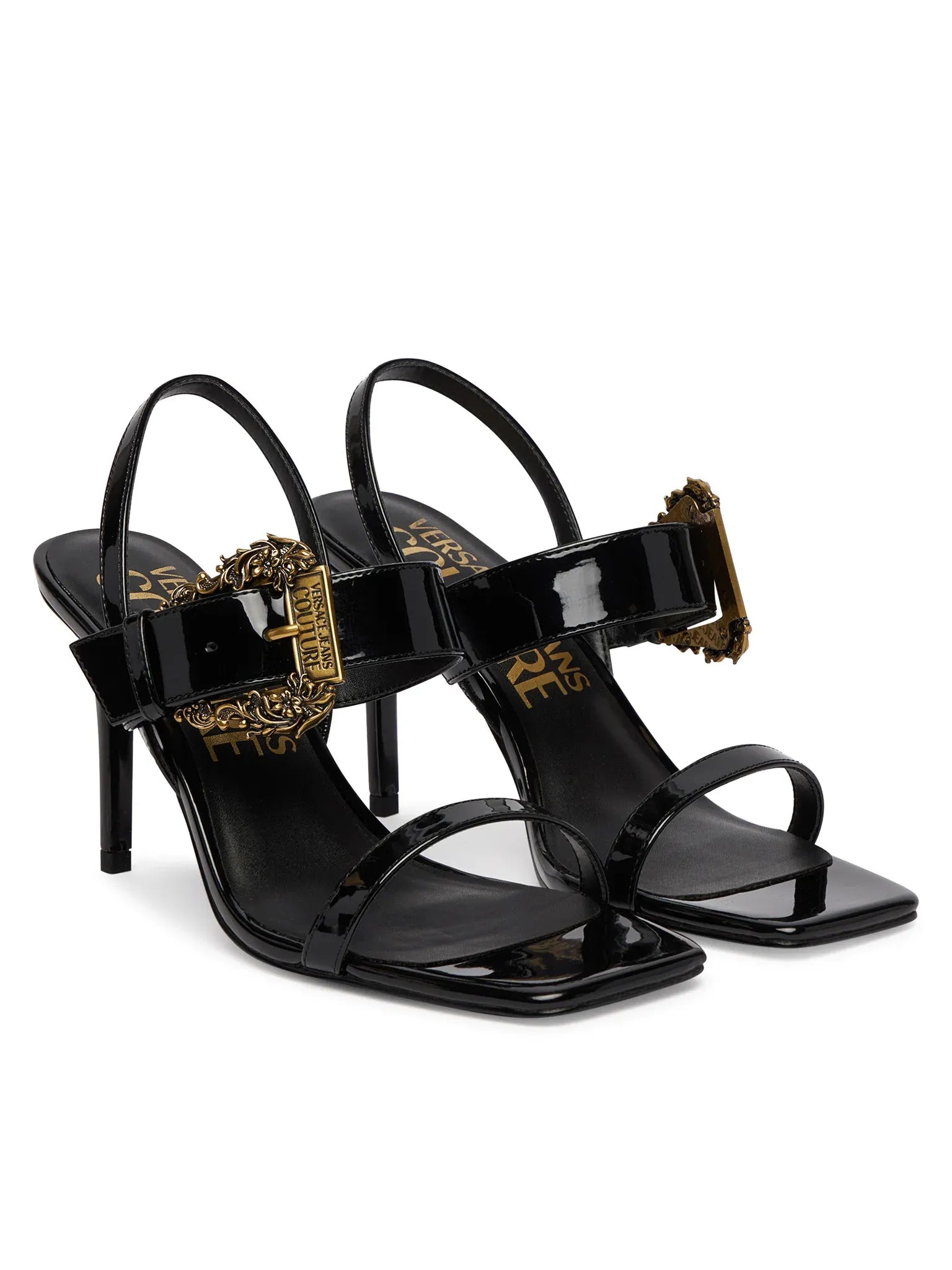 Versace Sandalias Sandals 80va3s71 Black Preto_shot2