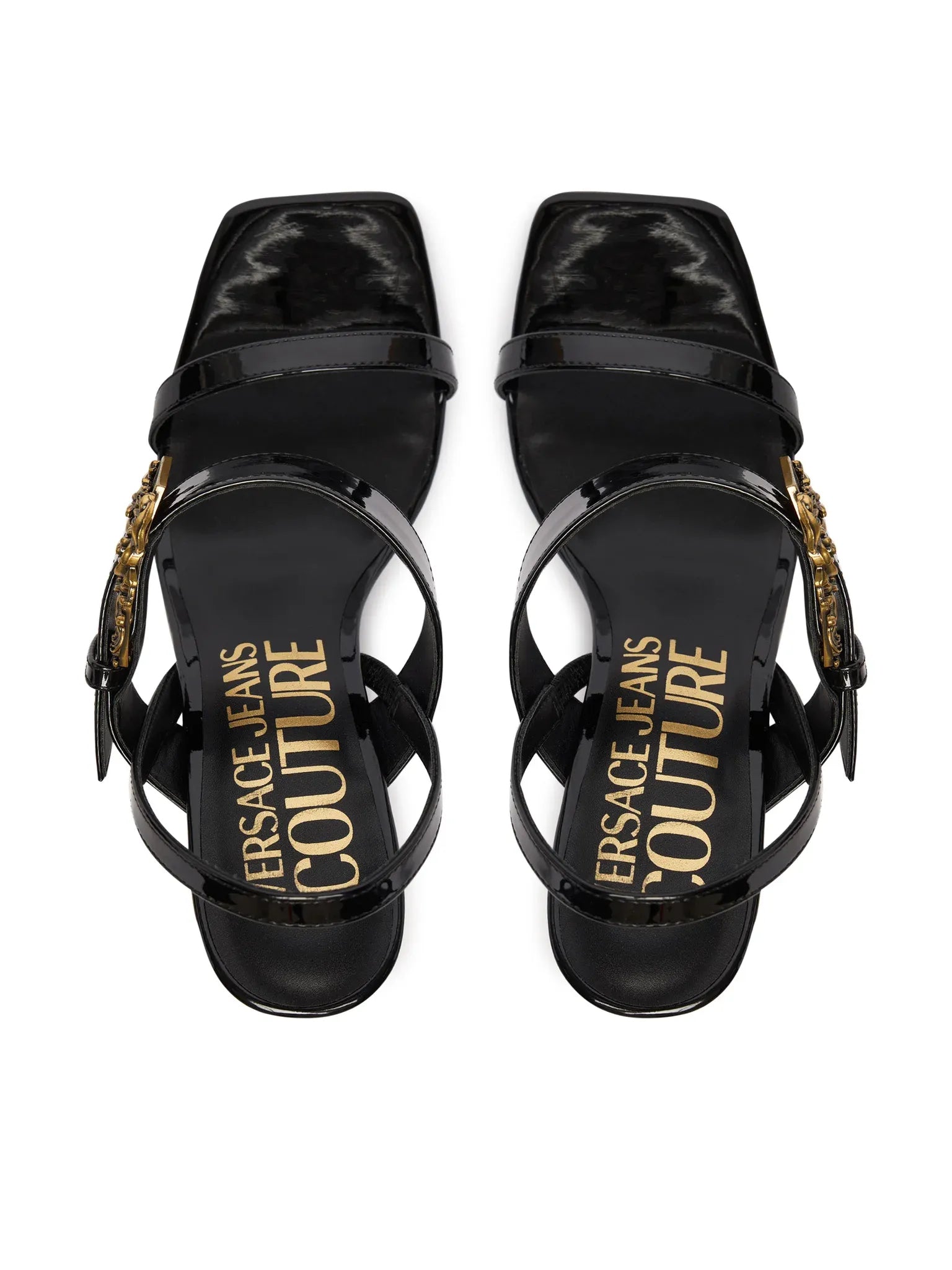 Versace Sandalias Sandals 80va3s71 Black Preto_shot5