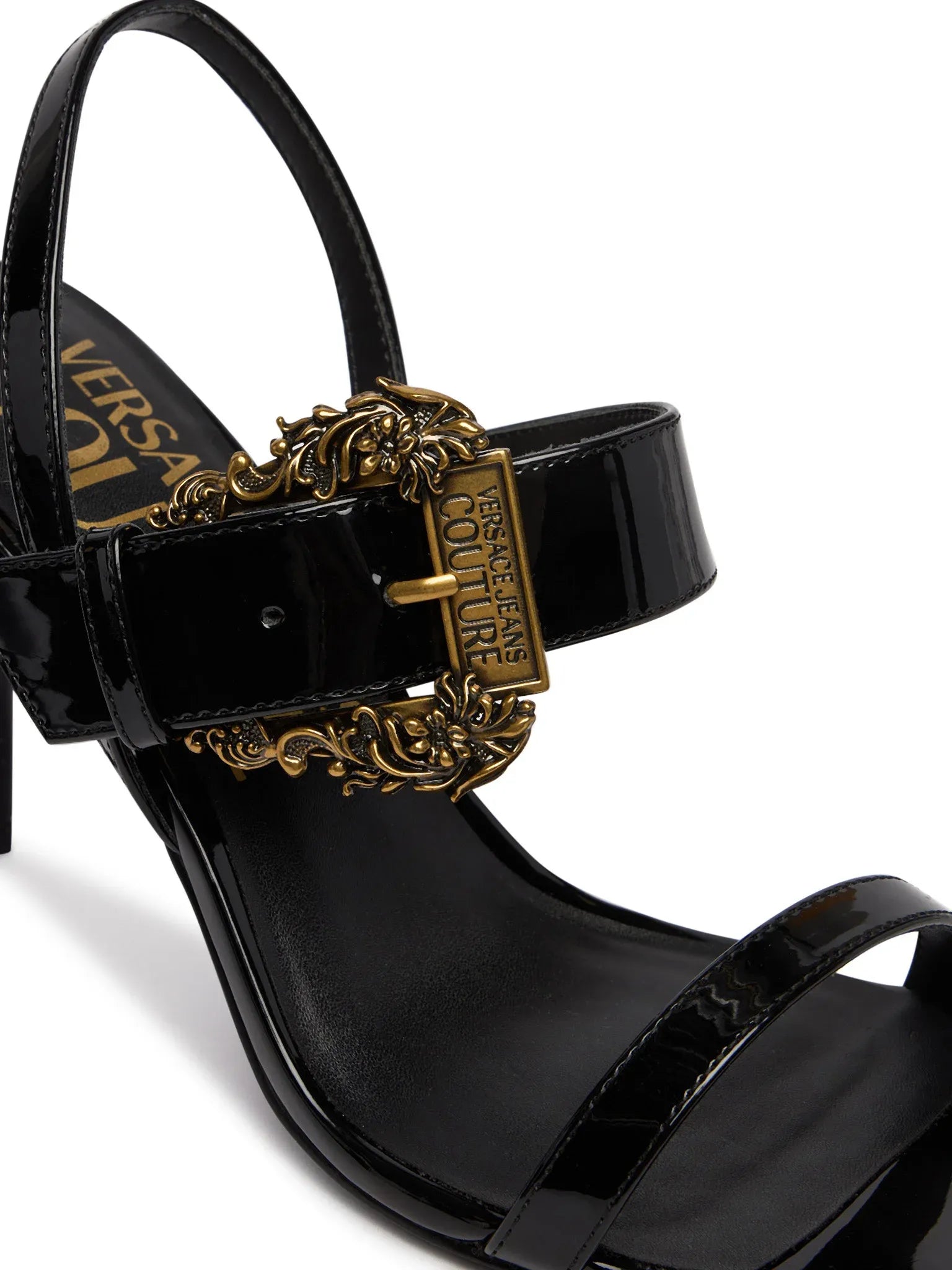 Versace Sandalias Sandals 80va3s71 Black Preto_shot6