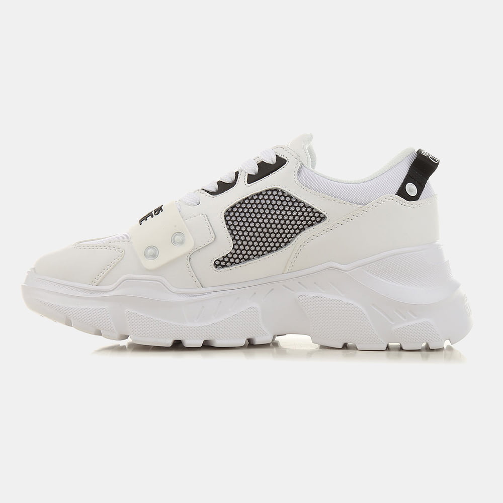 Versace Sapatilhas Sneakers Shoes 71ya3sc4 White Branco Shot5