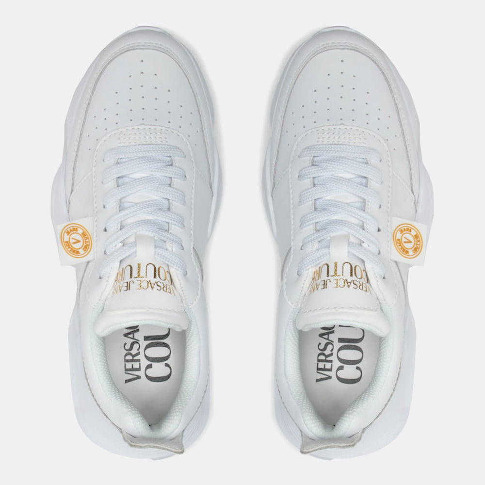 Versace Sapatilhas Sneakers Shoes 72va3su8 White Branc5 Resultado