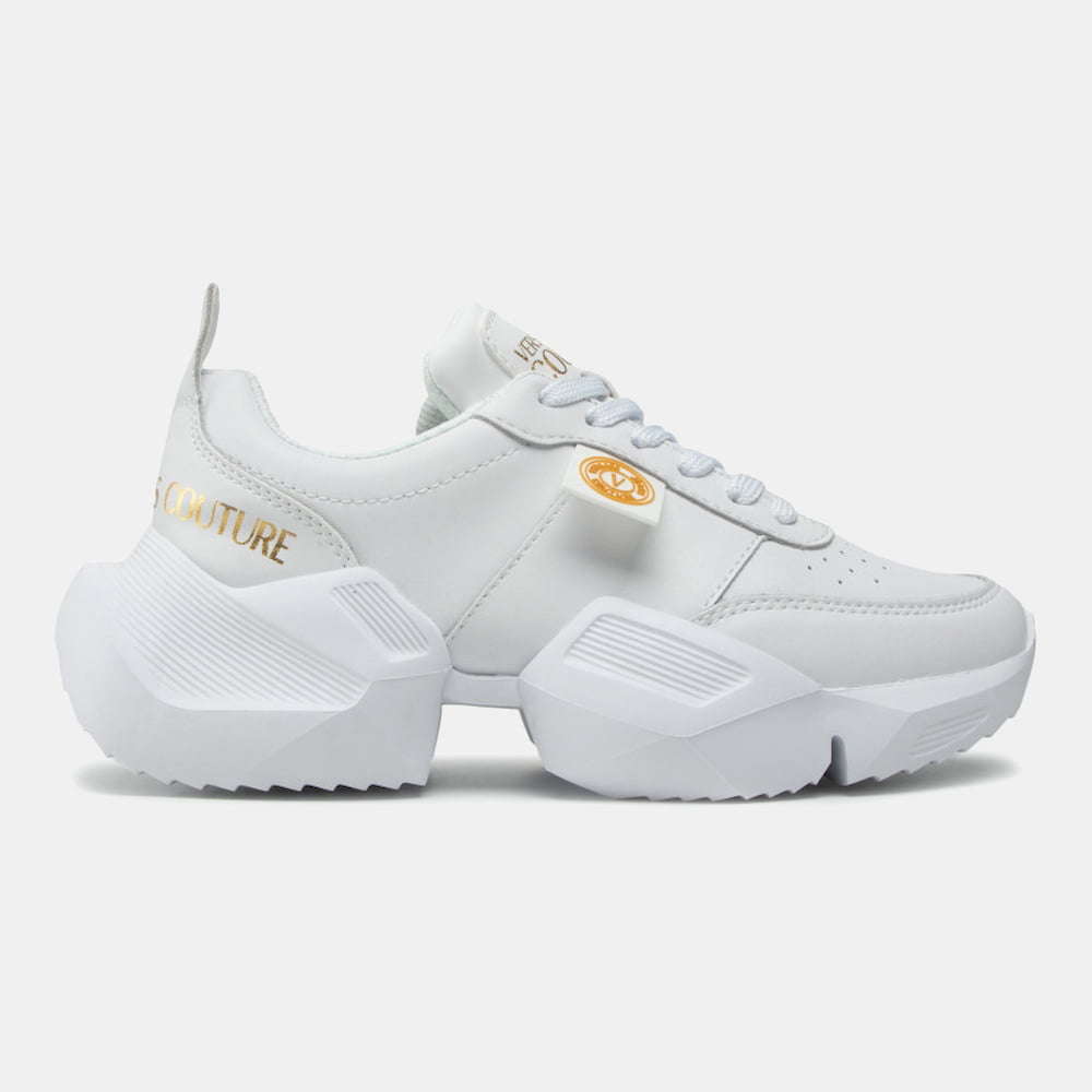 Versace Sapatilhas Sneakers Shoes 72va3su8 White Branco2 Resultado